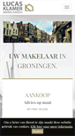 Mobile Screenshot of lucasklamer.nl